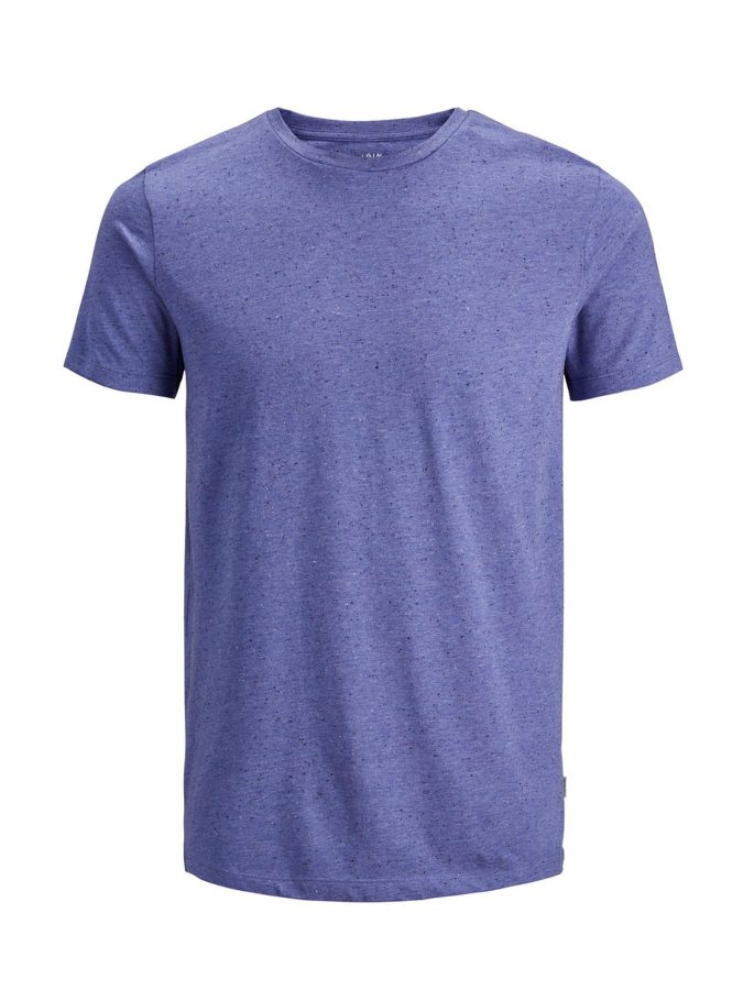 JACK & JONES - T-SHIRT JORTORT - LILLA MELANGE -  12125157-LILL
