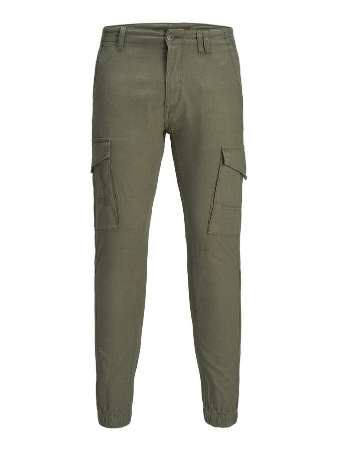 JACK & JONES PANTALONE JJIPAUL JJFLAKE - VERDE OLIVA - 12172186