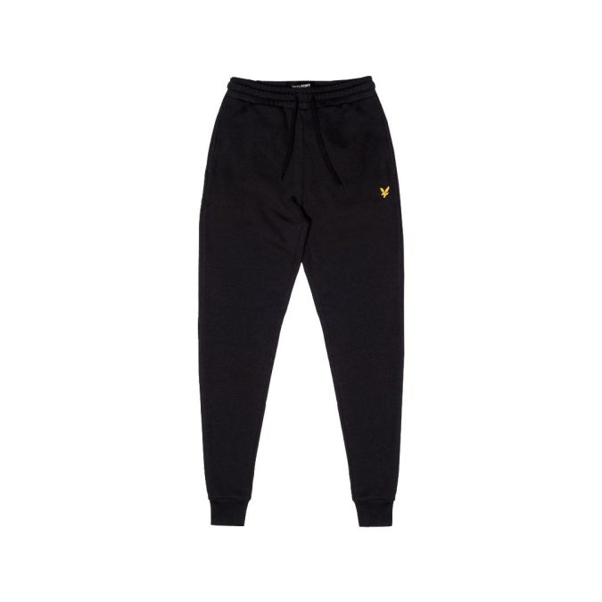 LYLE & SCOTT PANTALONE FELPA - NERO  - ML1134V-Z865