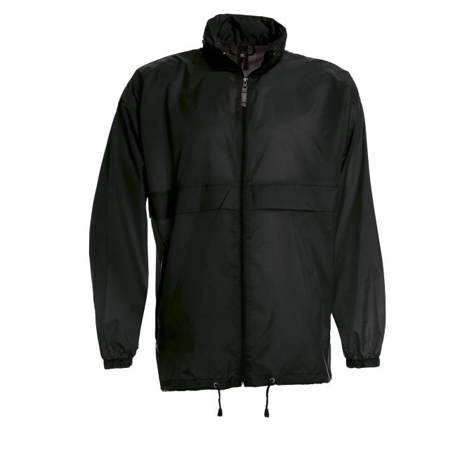 B&C KWAY SIROCCO UOMO - NERO - CJU800-002