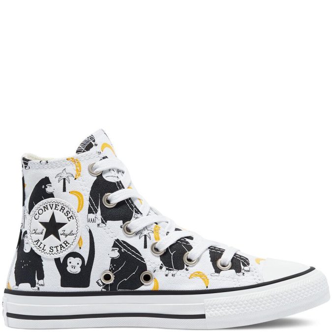 CONVERSE TAYLOR ALL STAR - BIANCO FANTASIA - 671127C