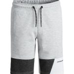 JACK & JONES SHORT JJIMARS - GRIGIO MELANGE - 12187029-GRG