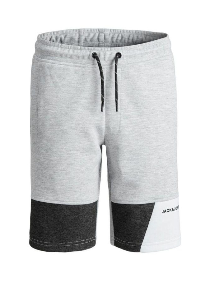 JACK & JONES SHORT JJIMARS - GRIGIO MELANGE - 12187029-GRG