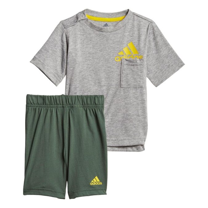 ADIDAS COMPLETINO I BOS SUM - GRIGIO/VERDE - GM8944