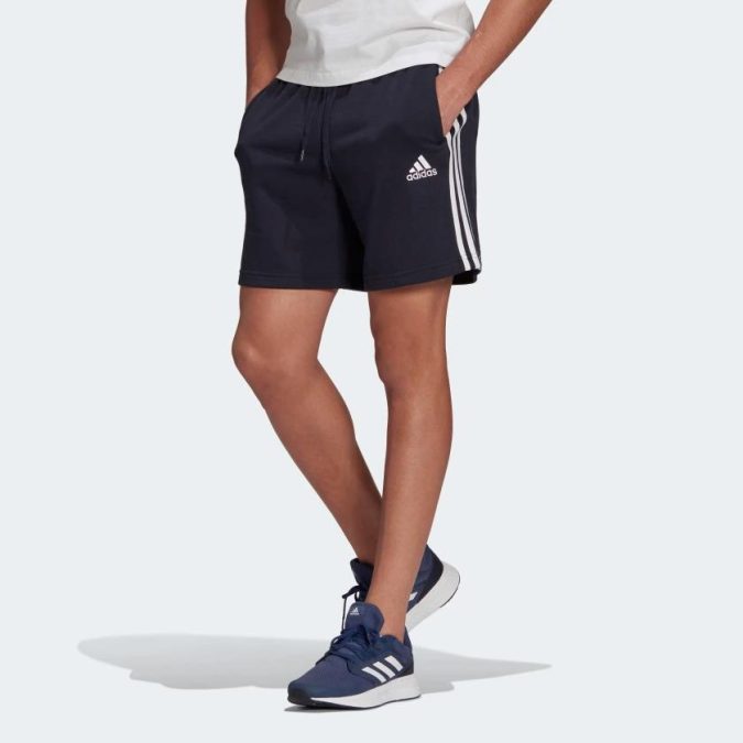 ADIDAS SHORT 3S TF - BLU - GK9598