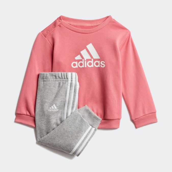 ADIDAS COMPLETINO I BOS JOG - ROSA/GRIGIO - GM8978
