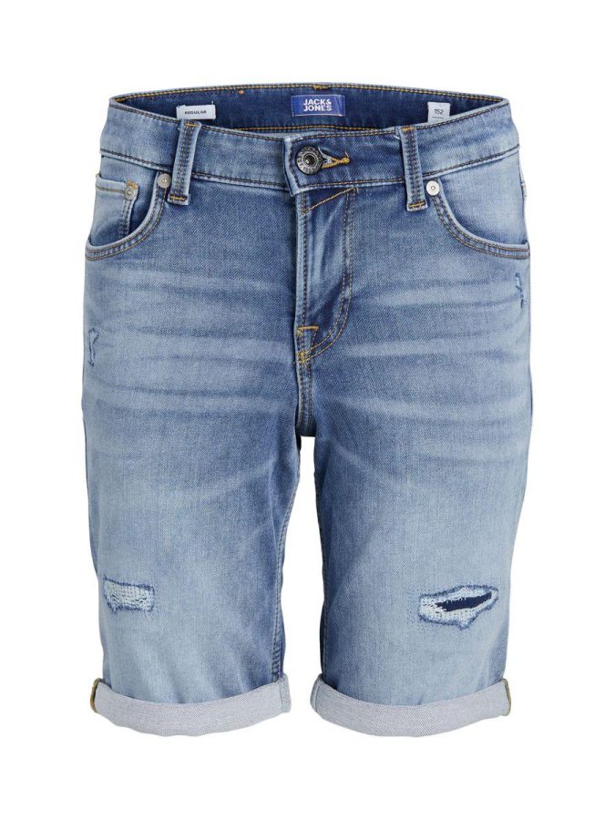 JACK & JONES SHORTS JJIRICK -  BLU DENIM - 12183122