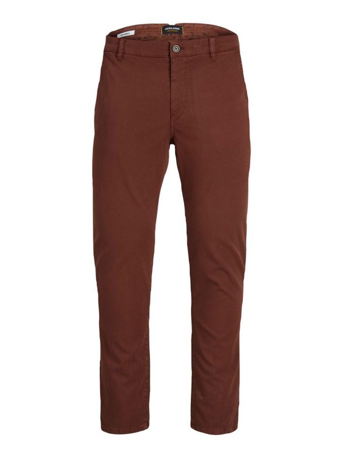 JACK & JONES  PANTALONE JJMARCO  - RUGGINE - 12193893