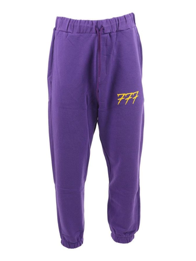 TRIPLOSETTE PANTALONE FELPA - VIOLA - TRSMSP08-VIOLA