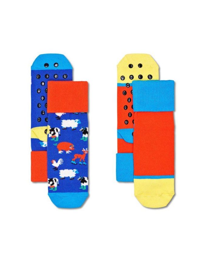 HAPPY SOCKS KIDS FARMCREW ANTI SLIP - FANTASIA - KFCR19-6500