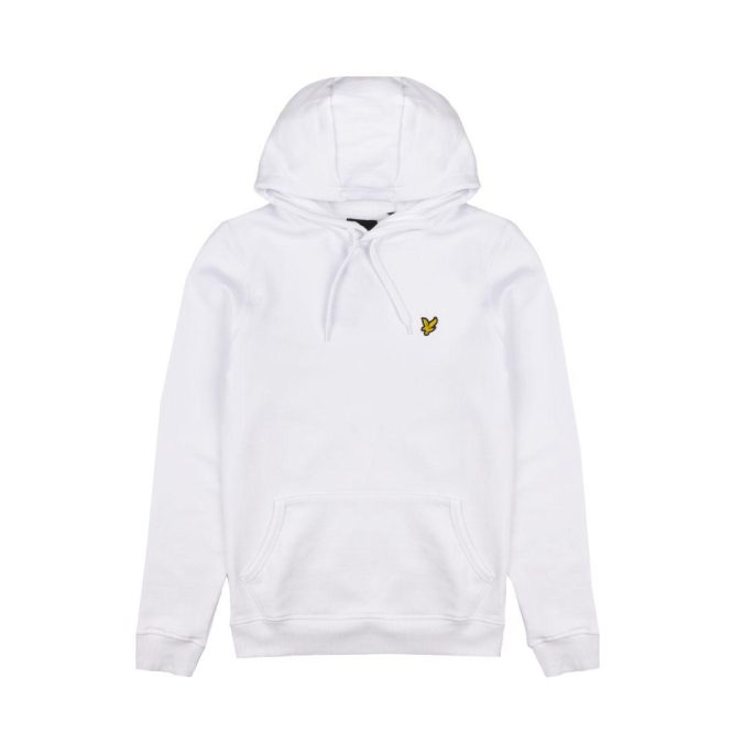 LYLE & SCOTT FELPA CAPPUCCIO - BIANCO - ML1139V-626