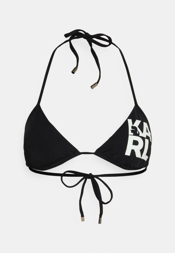 KARL LAGERFELD TRIANGOLO IKON - NERO - KL22WTP01