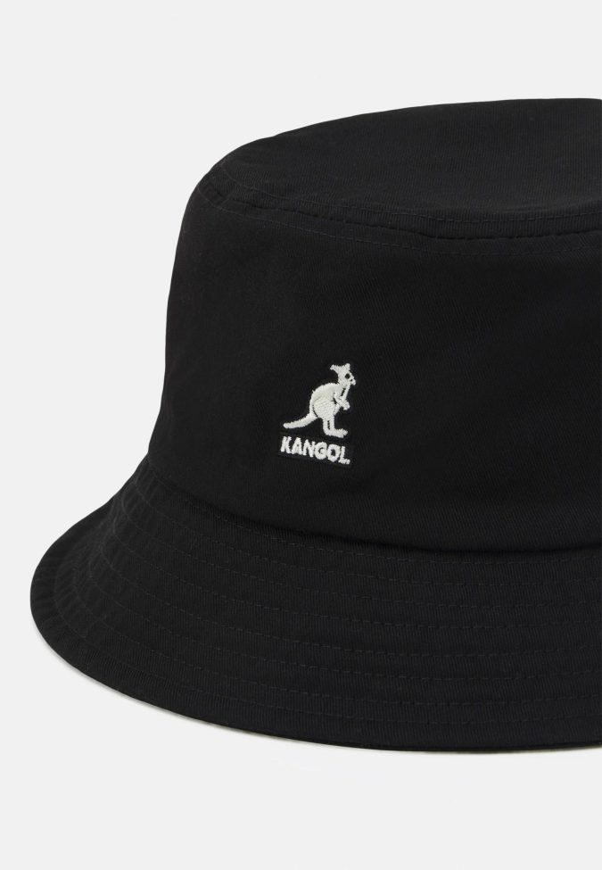 KANGOL BUCKET WASHED - NERO - K4224HT-BK001 - immagine 3