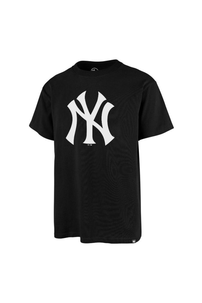 '47 T-SHIRT IMPRINT  NY YANKEES - NERO/BIANCO - 544088 - immagine 3