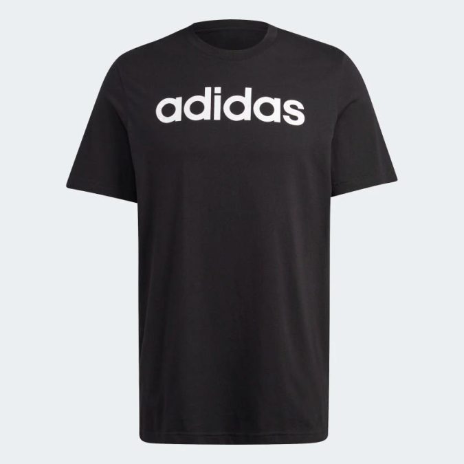 ADIDAS T-SHIRT LIN SJ T - NERO/BIANCO - IC9274