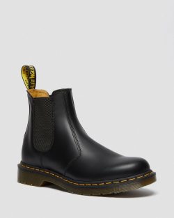 DR.MARTENS STIVALETTO 2976 YS SMOOTH - NERO - 22227001 - 45, NERO