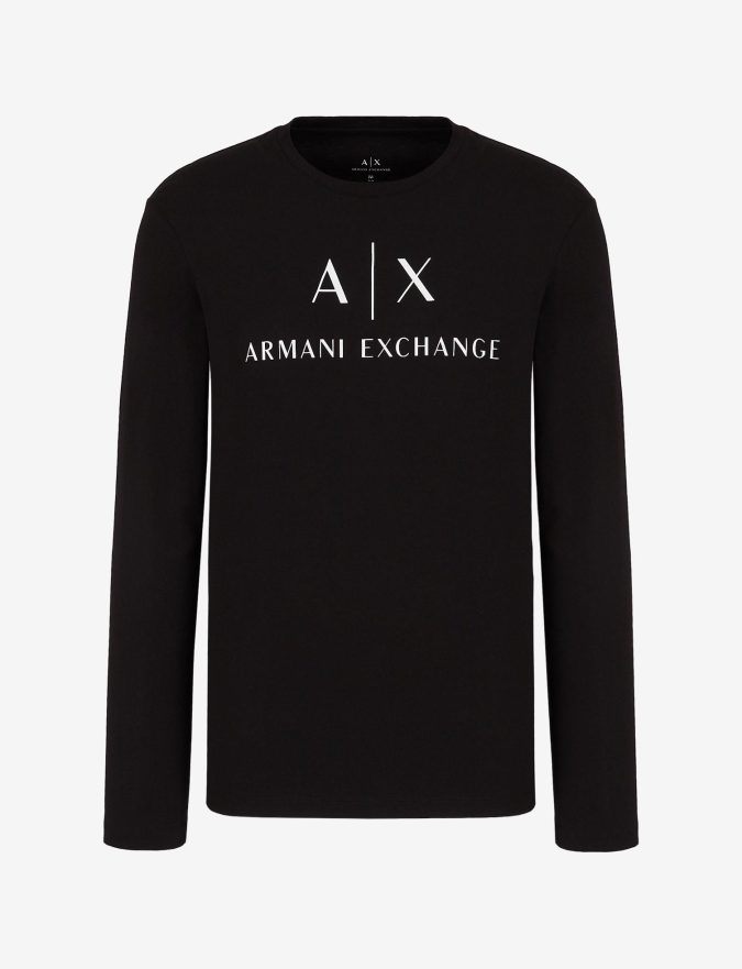 A/X T SHIRT  LOGO - NERO - 8NZTCHZ8H4Z-1200