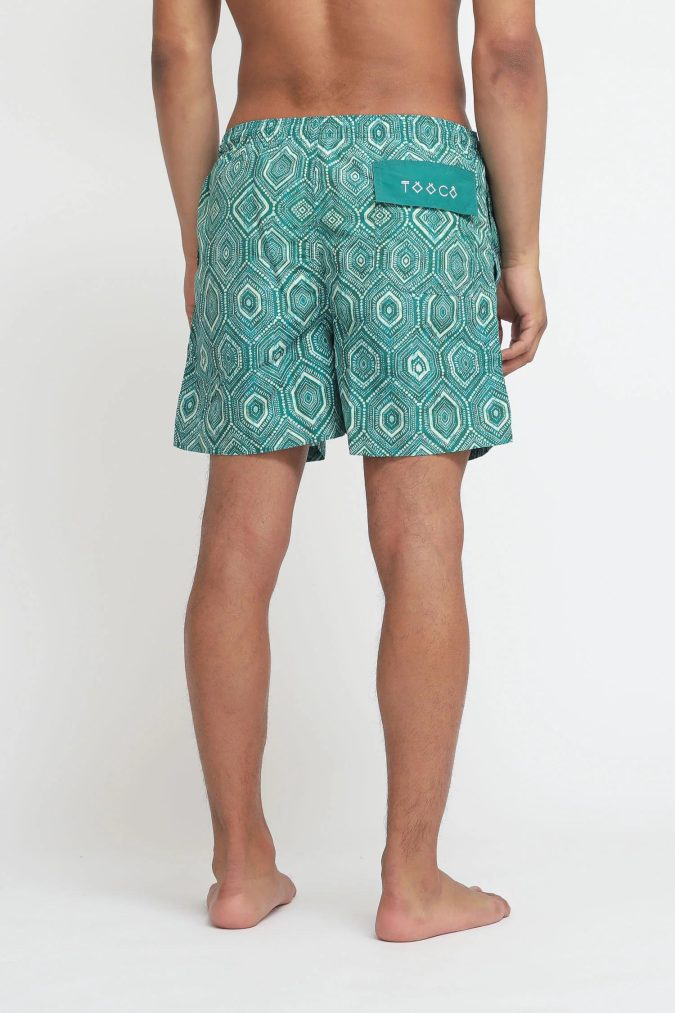 TOOCO SAFI BEACHWEAR - FANTASIA VERDE - TOCO613 - immagine 3