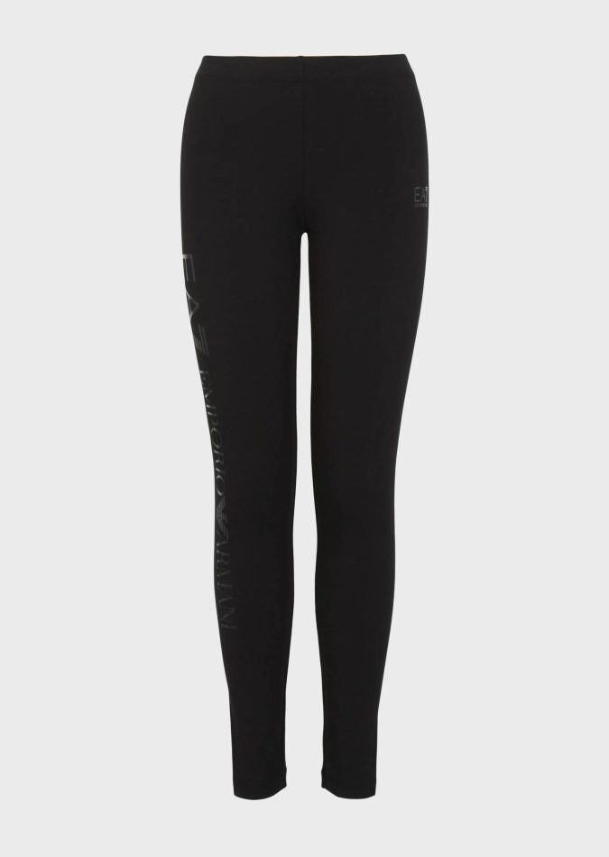 EA7 PANTALONE LEGGINGS - NERO - 8NTP63TJ01Z-0228