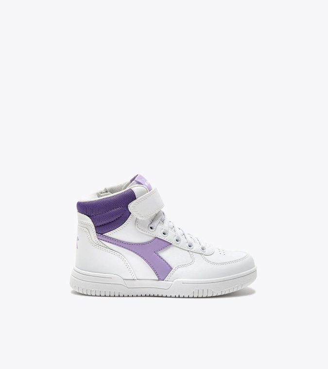 DIADORA RAPTOR MID PS - BIANCO/VIOLA - 101.177718-D0683 - immagine 2