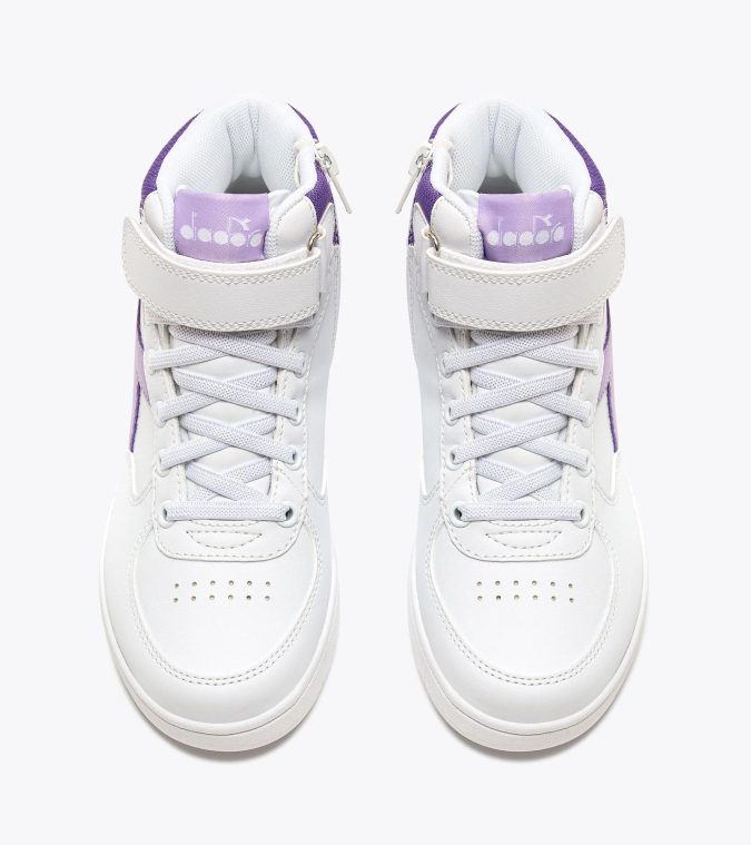 DIADORA RAPTOR MID PS - BIANCO/VIOLA - 101.177718-D0683 - immagine 3