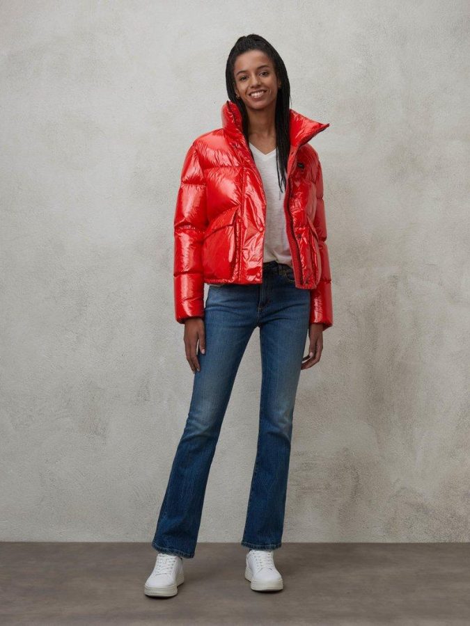 BLAUER GIACCA CORTA CHARLOTTE - TULIPANO- 23WBLDC03022-006631-462 - immagine 3