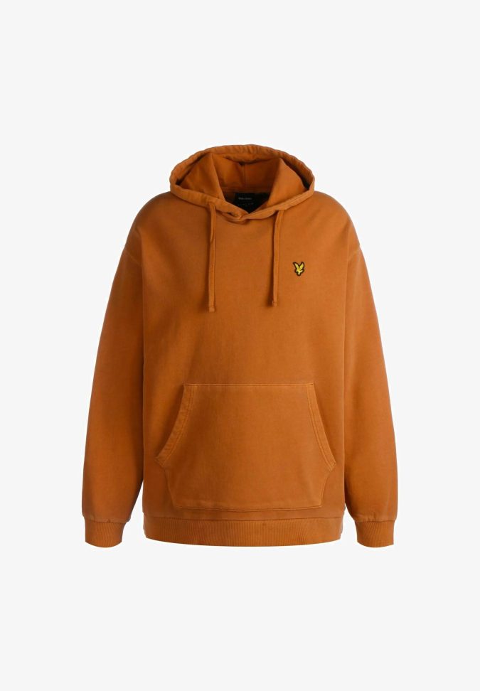 LYLE & SCOTT FELPA CAPPUCCIO - MOSTARDA - ML1139V-X207
