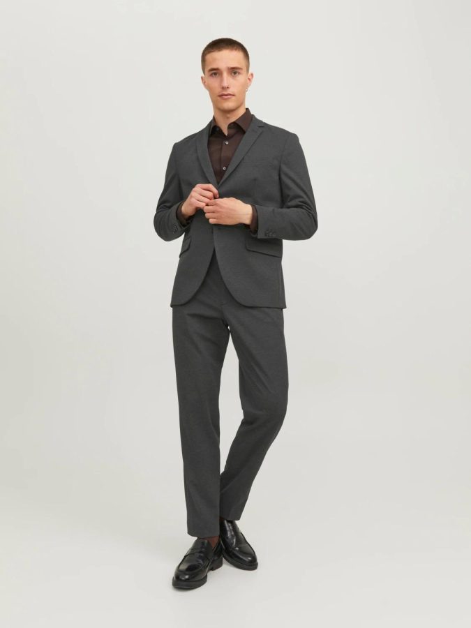JACK & JONES PANTALONE JPRJONES - NERO - 12242392-NE - immagine 4