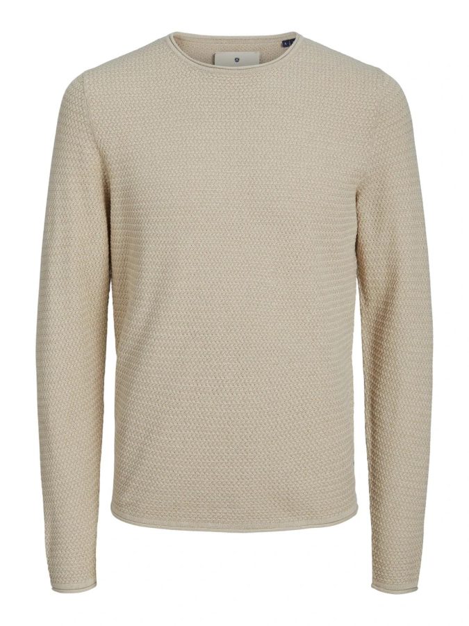 JACK & JONES MAGLIONE JPRBLUMIGUEL - BEIGE - 12238557-BEI