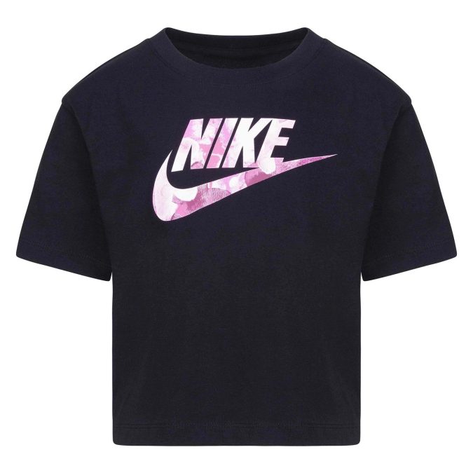 NIKE T-SHIRT SCI-DYE - NERO/ROSA - 36L067-023