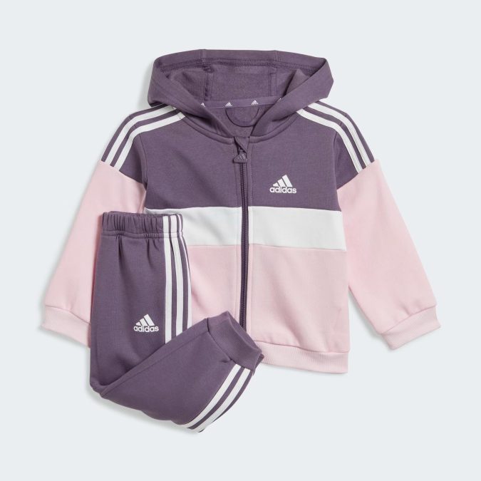 ADIDAS TUTA TIBERIO 3S - ROSA/BIANCO/VIOLA - IA3126