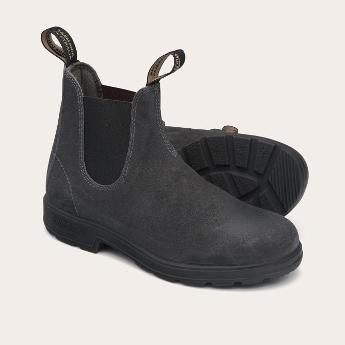 BLUNDSTONE 1910 CAMOSCIO- GRIGIO ACCIAIO- 1910 - immagine 2