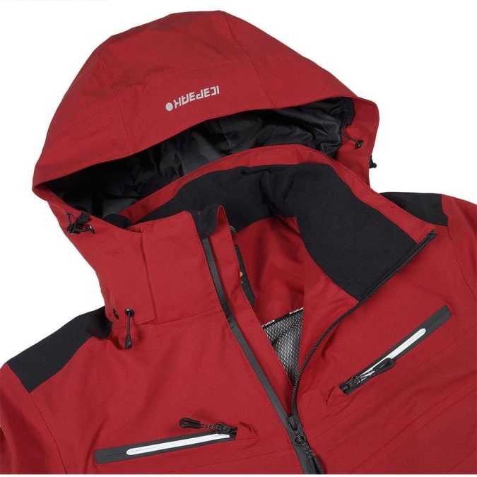 ICEPEAK GIACCA SCIF FARWELL SR - ROSSO/NERO - 456120505I-685 - immagine 4
