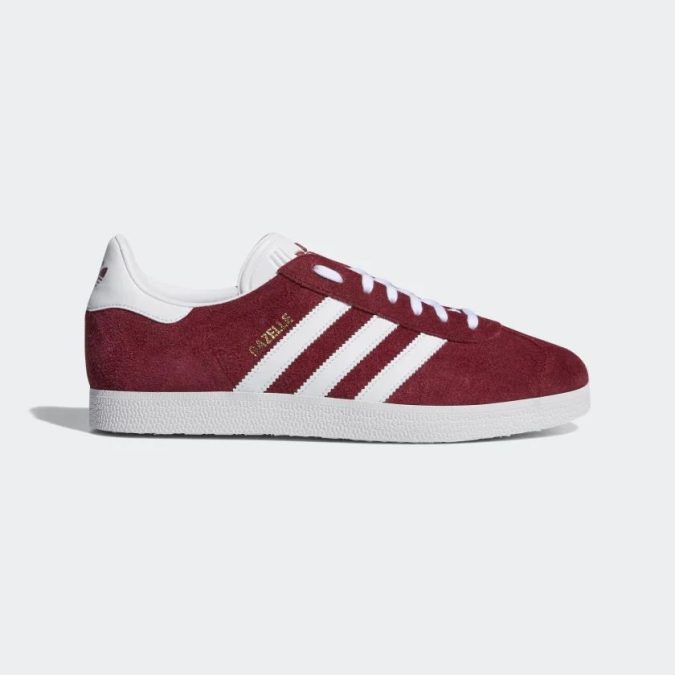 ADIDAS GAZELLE - BORDEAUX/BIANCO - B41645