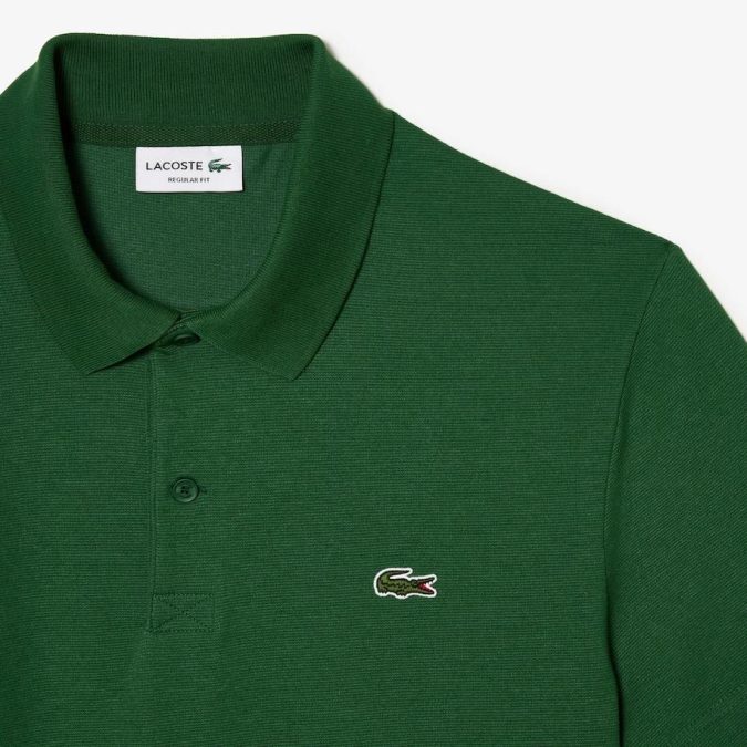 LACOSTE POLO M/M  STRETCH  - VERDE -  DH0783-132 - immagine 2