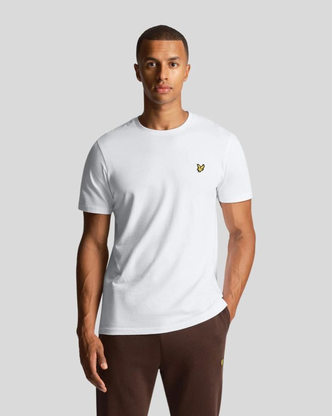 LYLE & SCOTT T SHIRT - BIANCO - TS400VOG-626 - immagine 3