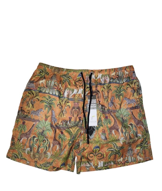 TOOCO JUNGLE CLASSIC BEACHWEAR - FANTASIA GIUNGLA - CLB-JUNGLE-BROWN