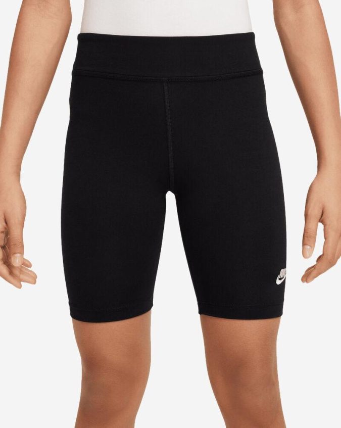 NIKE SHORT NSW 7 GIRL - NERO - DX5066-010 - immagine 2