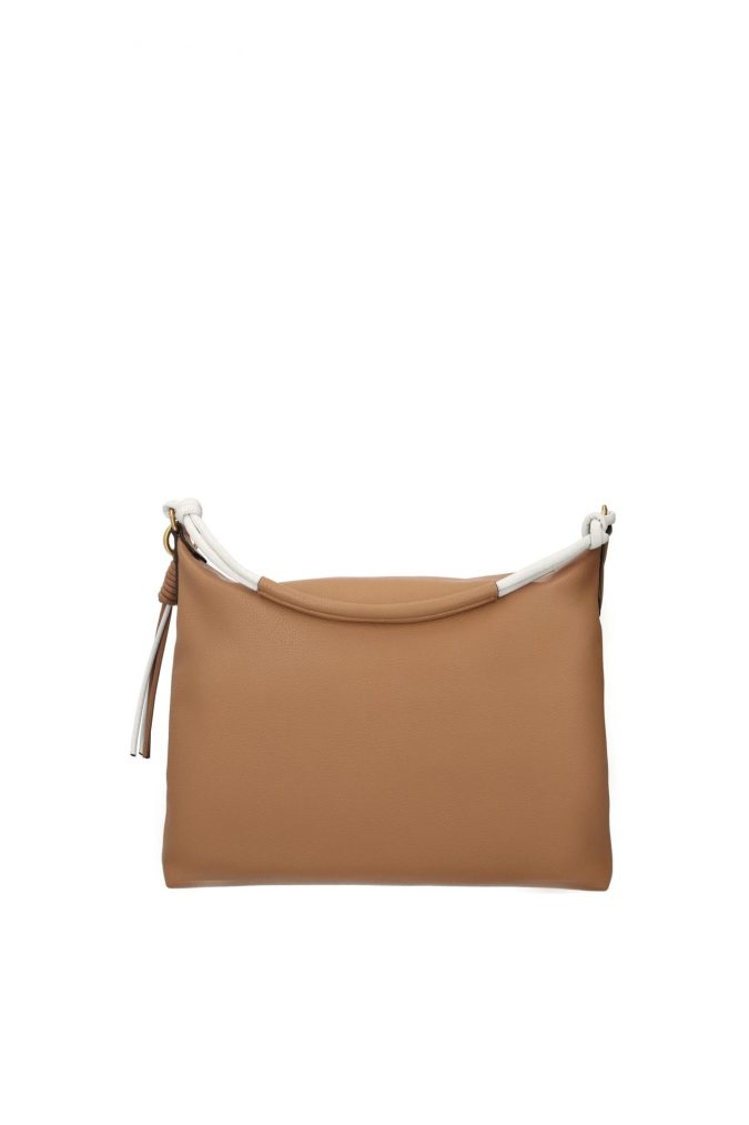 LIU JO BORSA A MANO HOBO  - CUOIO/BIANCO - AA4307E0086-X0534 - immagine 2