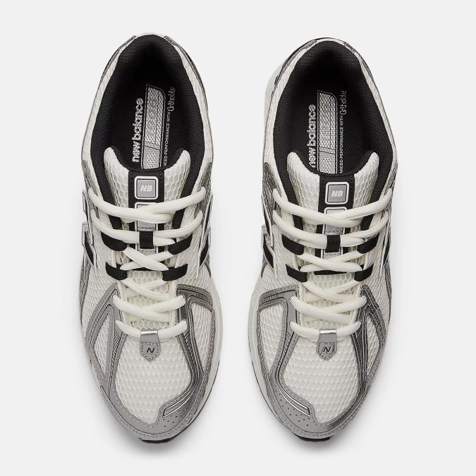 NEW BALANCE  1906 - BIANCO/ARGENTO/NERO - M1906RER - immagine 2
