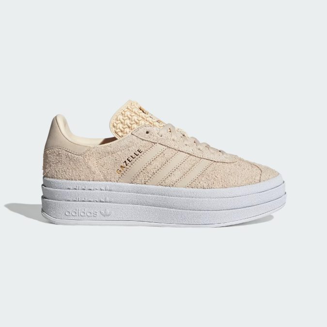 ADIDAS GAZELLE BOLD W -  BEIGE  - IG4380
