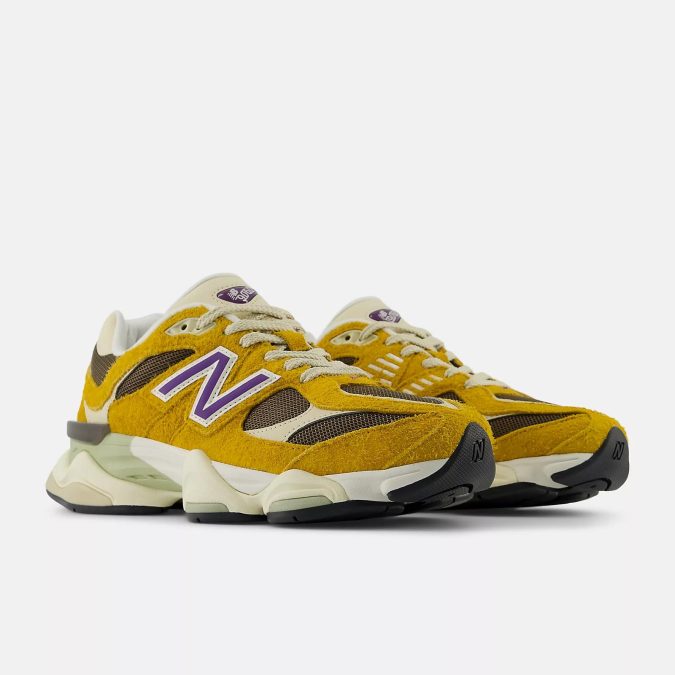 NEW BALANCE 9060 - MARRONE/SENAPE  - U9060SRB