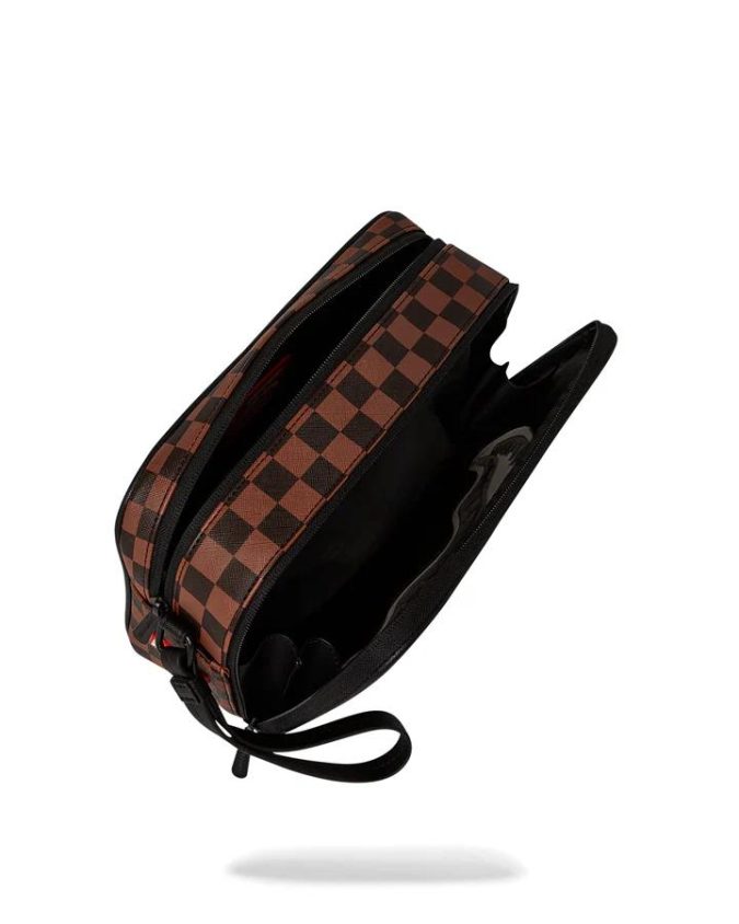 SPRAYGROUND POCHETTE CLEAR TOILETRY - MARRONE - 910B6516NSZ - immagine 2