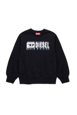 DIESEL FELPA OVER - NERO - J02040-KYAVF-K900 - 16A, NERO