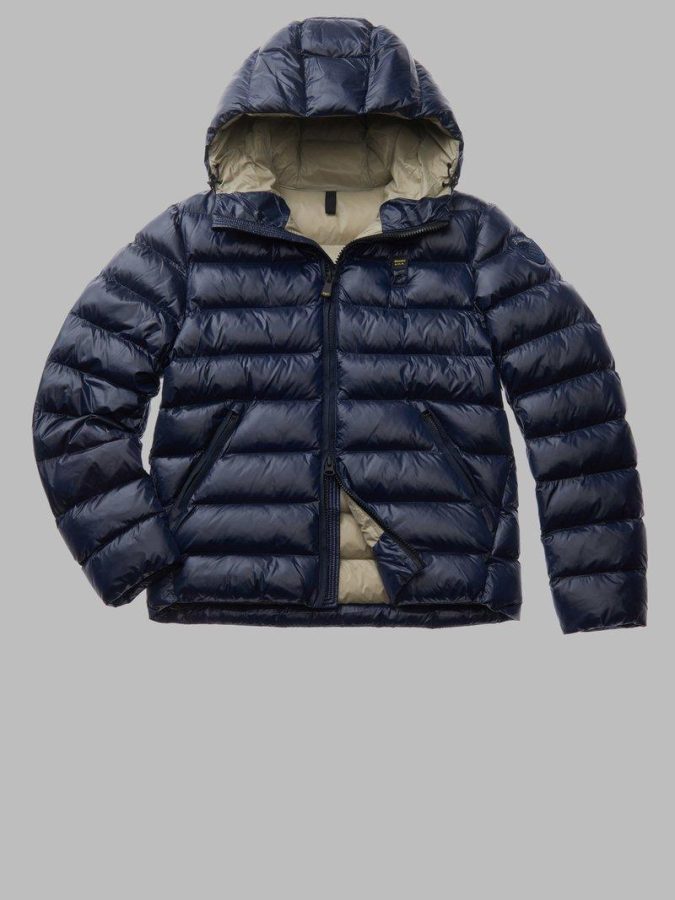 BLAUER GIACCA ADAMS JNR - BLU - 24WBLKC02069J-005958-888EI