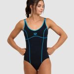 ARENA COSTUME  TANIA W - NERO/AZZURRO - 005974580