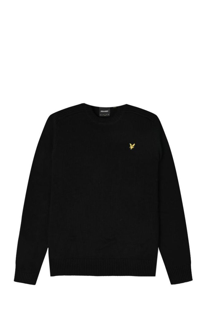 LYLE & SCOTT MAGLIONE GIRO - NERO - KN1925V-Z865