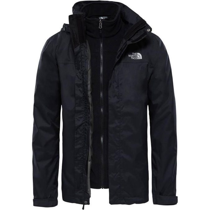 TNF EVOLVE TRICLIMATE II - NERO - NF00CG55JK3