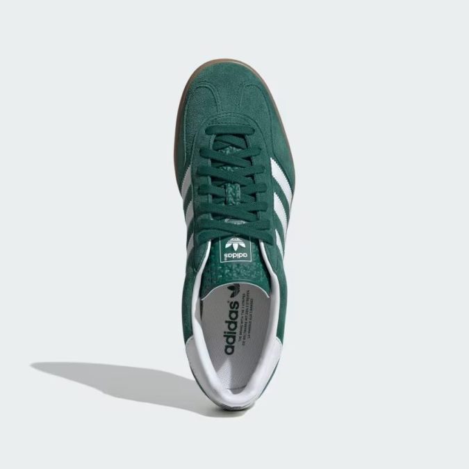 ADIDAS GAZELLE INDOOR- VERDE/BIANCO - JI2062 - immagine 3