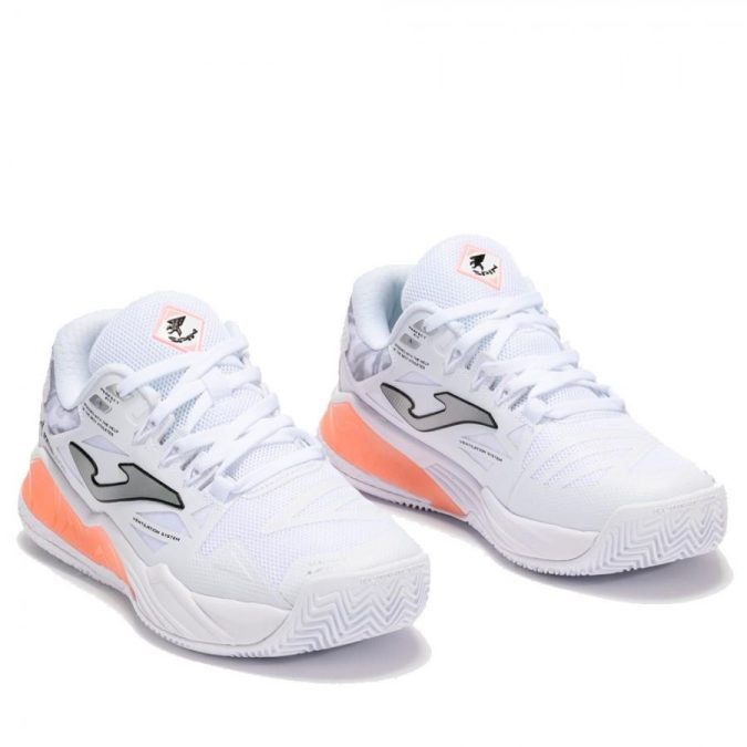 JOMA SPIN LADY  2502 - BIANCO/ROSA - TSPILS2502OM - immagine 2